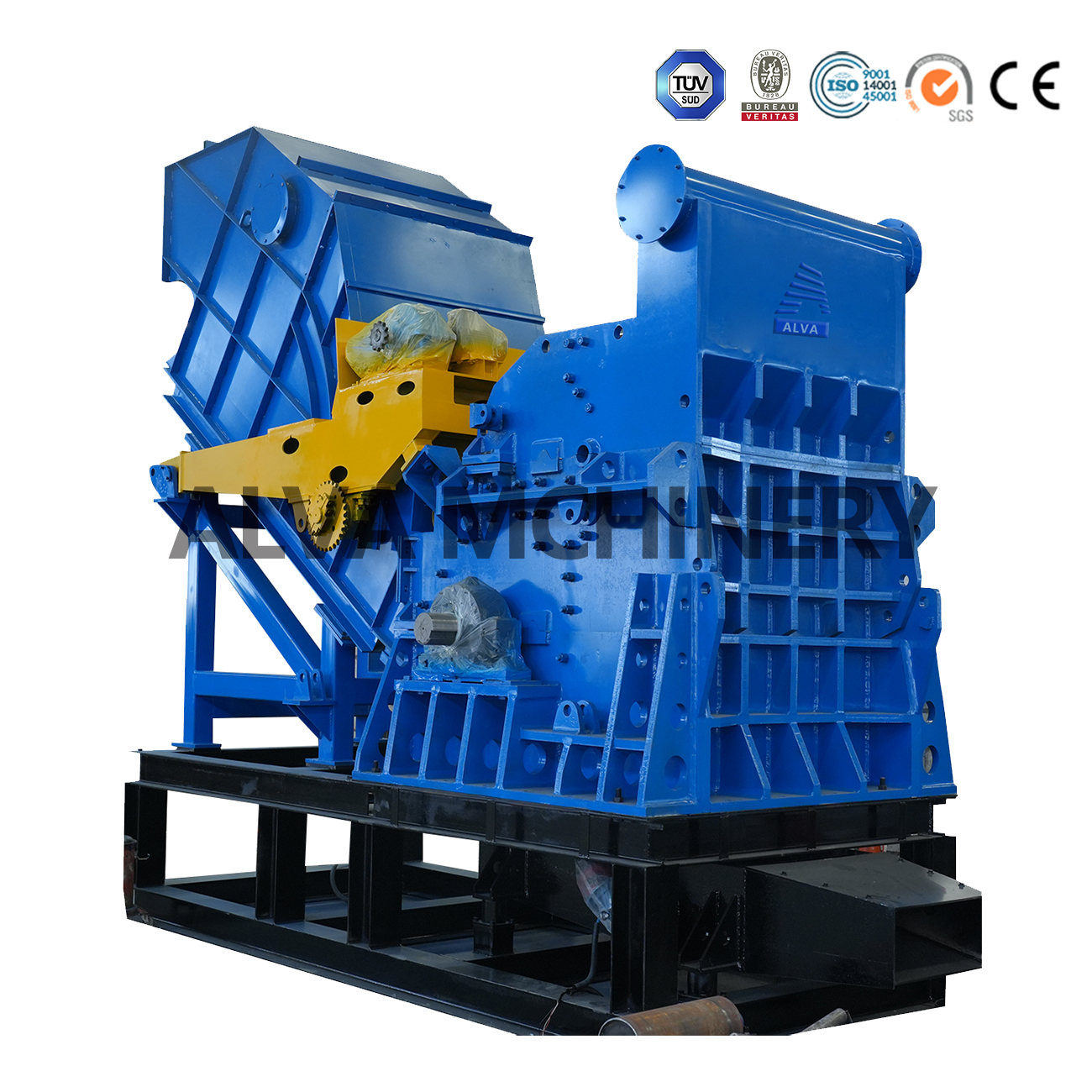 Triturador de sucata de a&ccedil;o