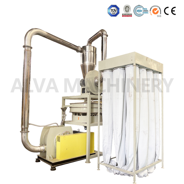 Beutelfilter mit integriertem Mahlsystem